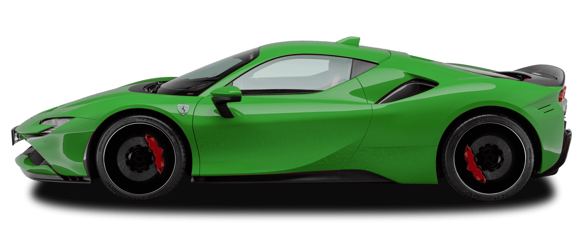 Car in Forest Green